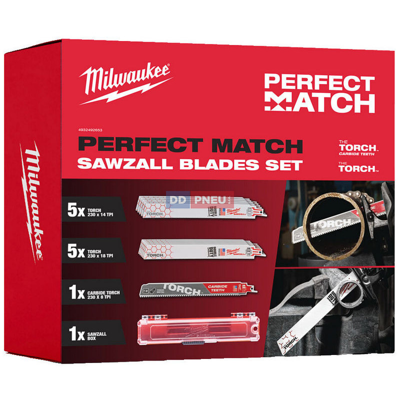Sada pilových plátků Sawzall 230 mm Heavy Duty TORCH™ – 11ks