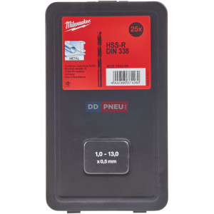 Sada vrtáků na kov MILWAUKEE HSS – 25 ks Sada vrtáků na kov MILWAUKEE HSS – 25 ks