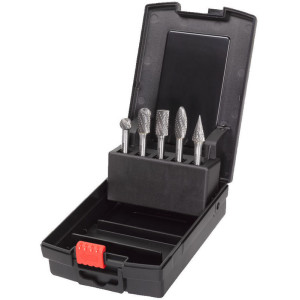 Sada karbidových fréz MILWAUKEE TC 6 x 10mm – 5 ks Sada karbidových fréz MILWAUKEE TC 6 x 10mm – 5 ks
