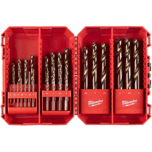 Sada vrtáků MILWAUKEE RED COBALT HSS-G – 25 ks