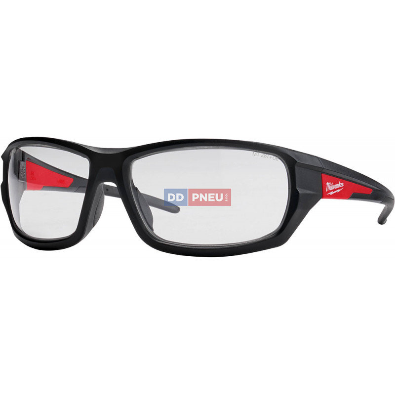 Vysoko výkonnostní ochranné brýle čiré s těsnící vložkou