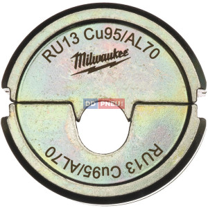 Krimpovací čelisti RU13 pro hliníkové a měděné vodiče 16-300 mm