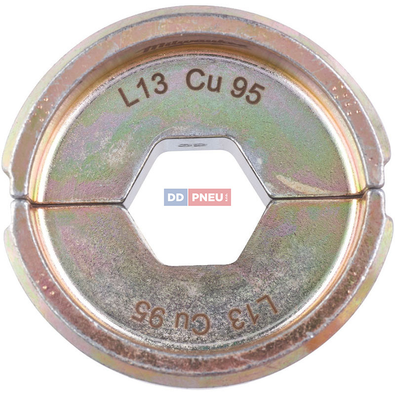 Krimpovací čelisti L13 pro měděné trubkové kabelové oka a přípojky 16-240 mm