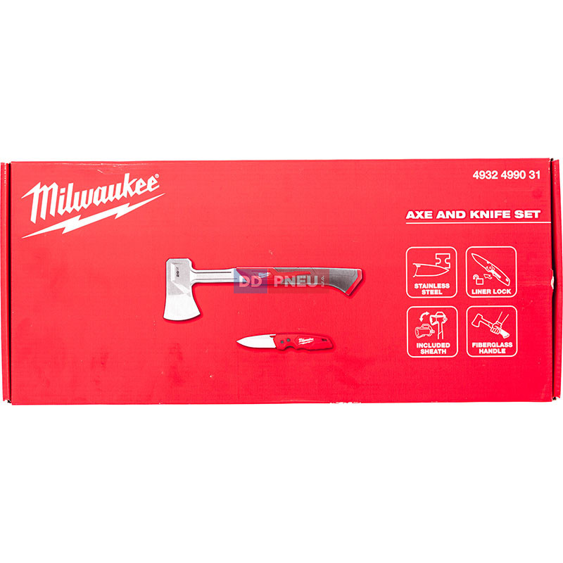 Sekera a nůž Milwaukee sada