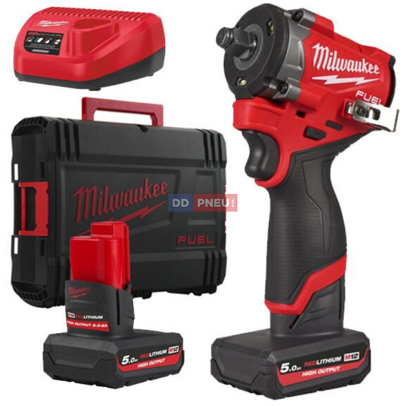 Aku rázový utahovák MILWAUKEE 1/2" M12FCIWF12G3-502X