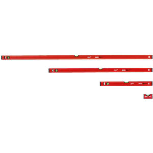 Akční sada tenkých vodováh MILWAUKEE – 10, 60, 120, 180 cm