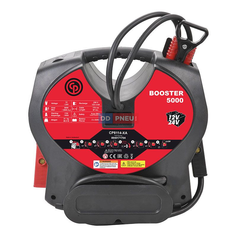 Startovací zdroj autobaterií Chicago Pneumatic CP8114-XA – 5000/2500 A