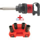 Pneumatický rázový utahovák 1" Chicago Pneumatic CP7782-6 + sada 4ks nástrčných klíčů 1'' SS814D