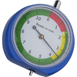 Měřič hloubky dezénu Schrader PROFI 0-11 mm