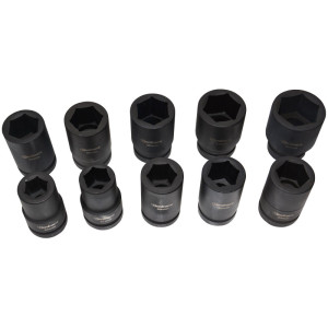 Sada kovaných ořechů 1" – velikost 24, 27, 30, 32, 33, 34, 36, 38, 41, 46 mm