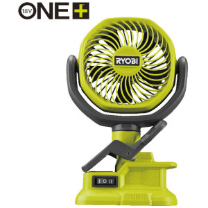 RCF18-0 akumulátorový ventilátor s klipsem – bez baterie