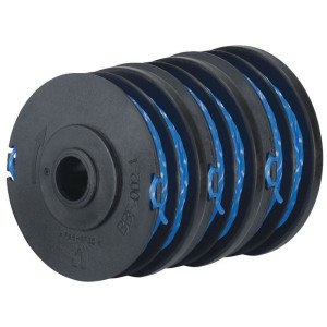 RAC123 cívky pro síťové strunové sekačky s 1.6mm strunou (trojbalení)