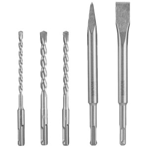 RAKSP05 sada vrtáků a sekáčů SDS – 5 ks