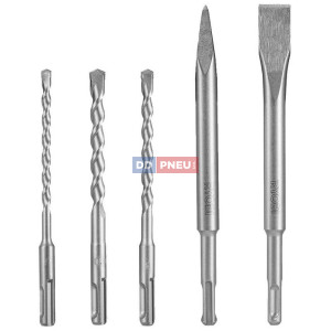 RAKSP05 sada vrtáků a sekáčů SDS – 5 ks