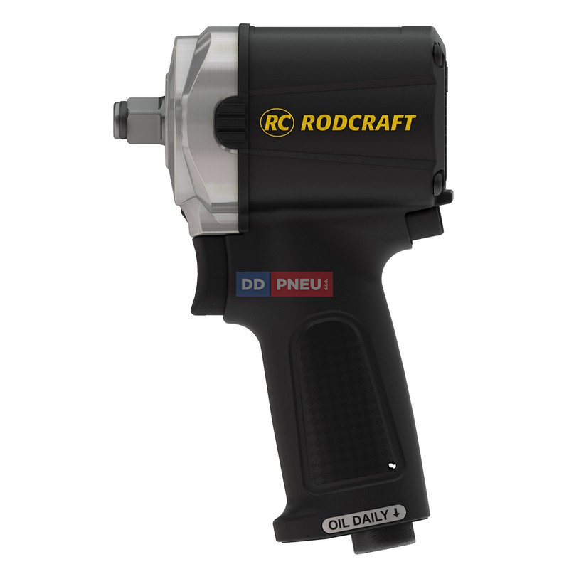 Pneumatický rázový utahovák 1/2" RODCRAFT RC2203 – povolovací moment 1254 Nm