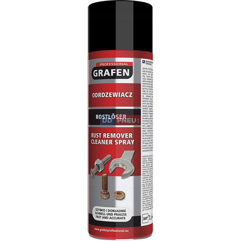 Odstraňovač rzi ve spreji Grafen Professional – 500 ml