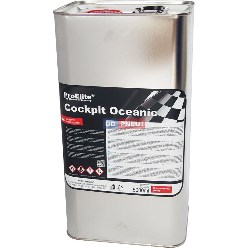 OCEAN COCKPIT CLEANER 5L – čistič plastů a gumových částí