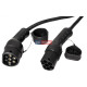 Nabíjecí kabel pro elektromobily Roline Typ2, 3x 32A, 22 kW, 5 metrů