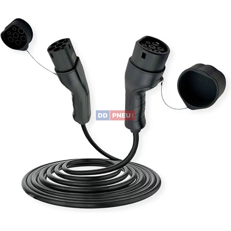 Nabíjecí kabel pro elektromobily Roline Typ2, 3x 32A, 22 kW, 5 metrů