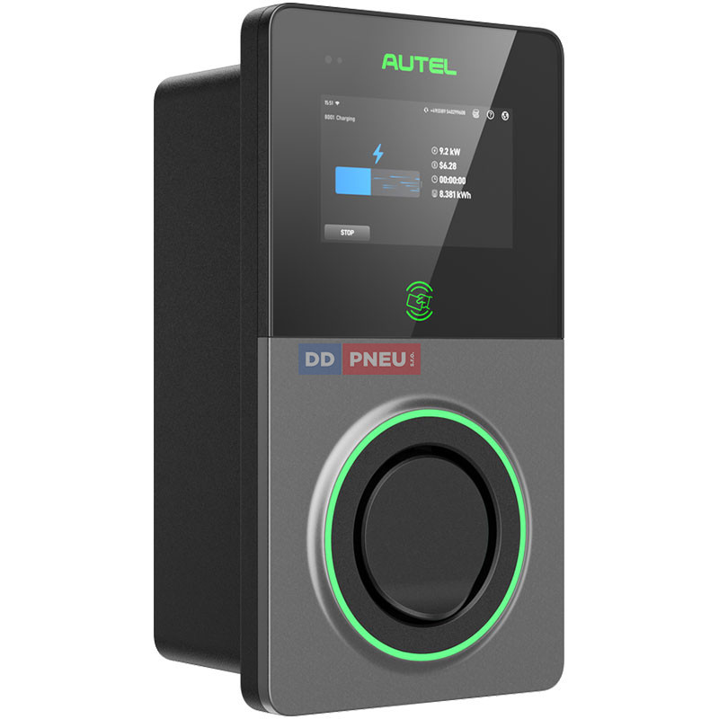 Nabíječka elektromobilů Autel Maxicharger AC SINGLE 7/22 KW 3x32A 4G LCD tmavě šedá + kabel