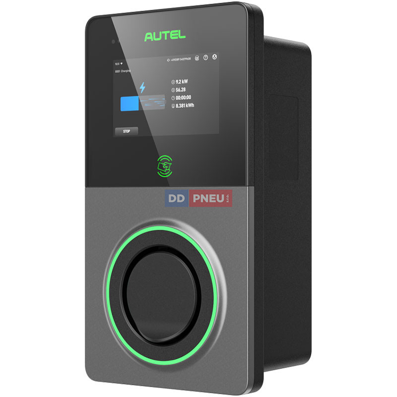 Nabíječka elektromobilů Autel Maxicharger AC SINGLE 7/22 KW 3x32A 4G LCD tmavě šedá + kabel