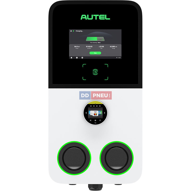 Nabíječka elektromobilů Autel Maxicharger AC ULTRA 2x22kW 32A bílá