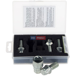 Pojistné šrouby Z-Blocky M14x1,5x27mm koule R13 – klíč 17/19 Pojistné šrouby Z-Blocky M14x1,5x27mm koule R13 – klíč 17/19