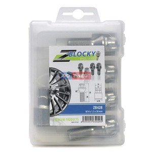 Pojistné šrouby ZB428 M14x1,5x28mm kužel – klíč 17/19 Pojistné šrouby ZB428 M14x1,5x28mm kužel – klíč 17/19