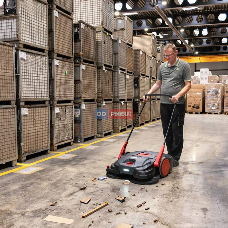 Zametací stroj DUROSWEEP 77 PRO 18V