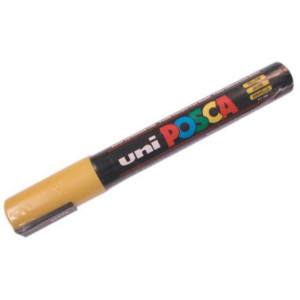 Popisovač pneu POSCA – žlutý