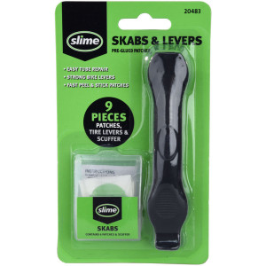 Samolepící záplaty SKABS a montážní páky