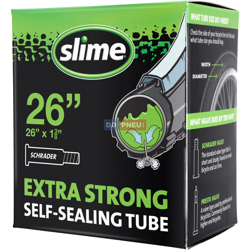 Duše Slime Standard – 26 x 1,75-2,125, AV ventil