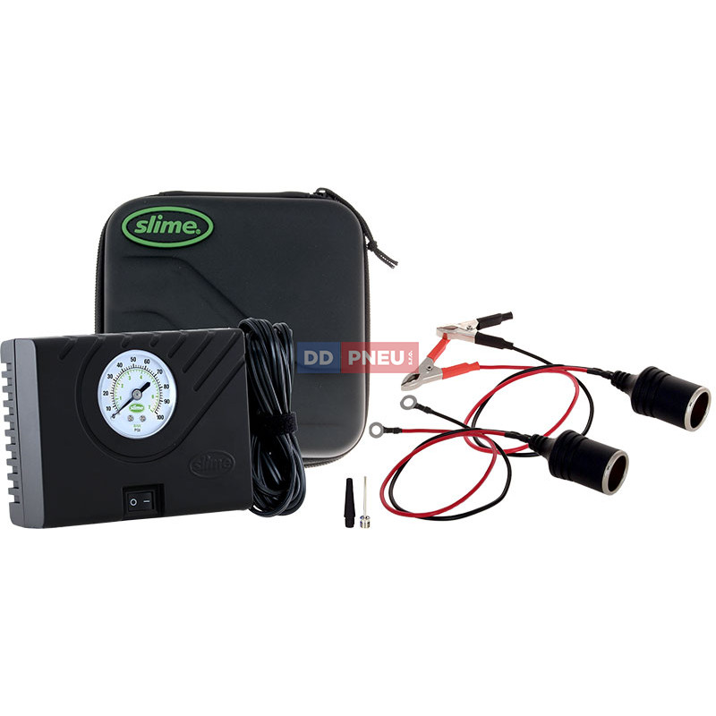 Kompresor Slime Power Sport Tyre Inflator s příslušenstvím