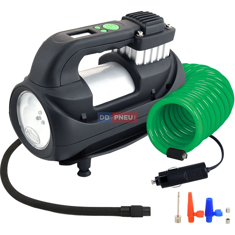 Kompresor Slime Expert Heavy-Duty Tyre Inflator s příslušenstvím