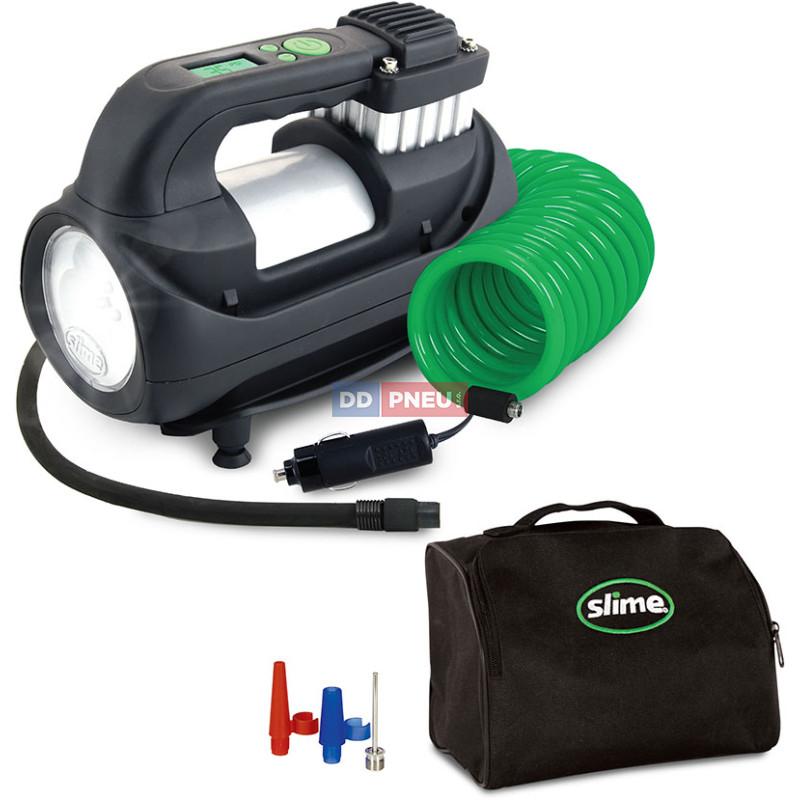 Kompresor Slime Expert Heavy-Duty Tyre Inflator s příslušenstvím