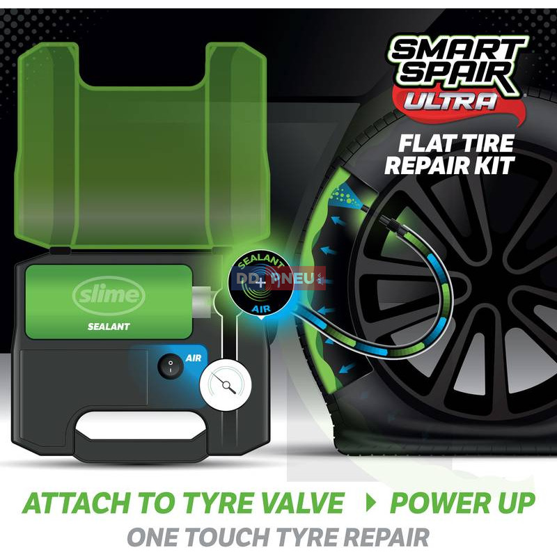 Automatická opravná sada Slime Smart Repair Ultra – pro osobní auta a vozíky