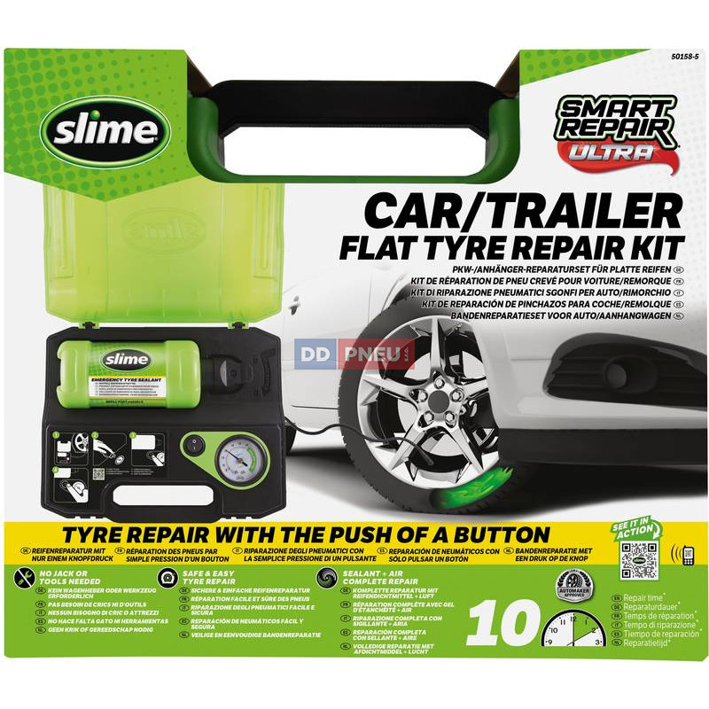 Automatická opravná sada Slime Smart Repair Ultra – pro osobní auta a vozíky