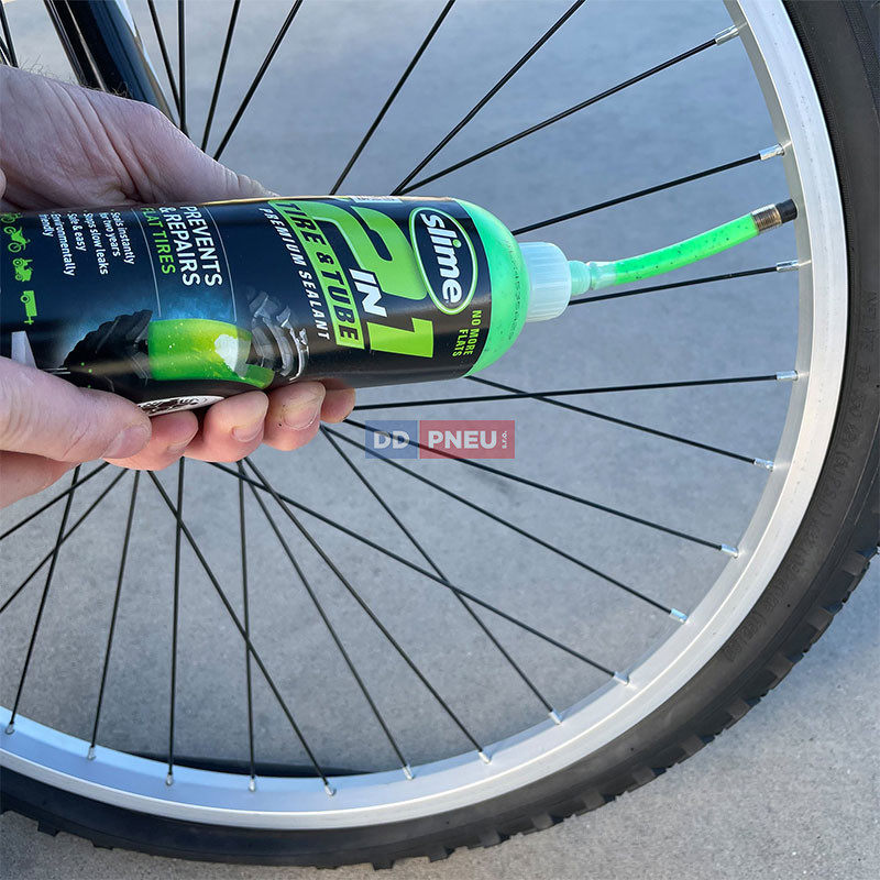 Opravný tmel pro duše a bezdušové pneu 2v1 SLIME – 473ml