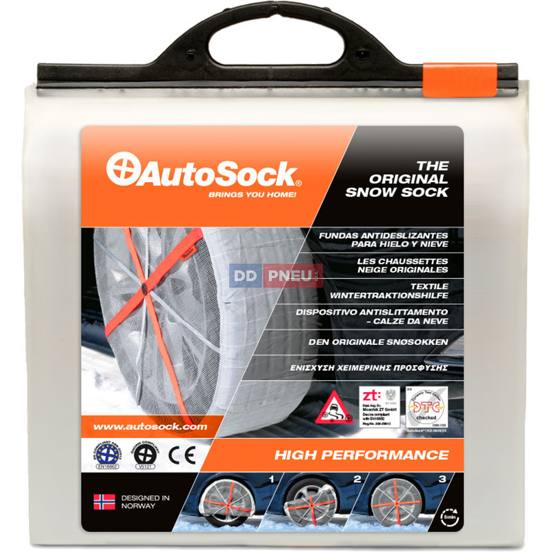 AutoSock 600 – textilní sněhové řetězy pro osobní auta